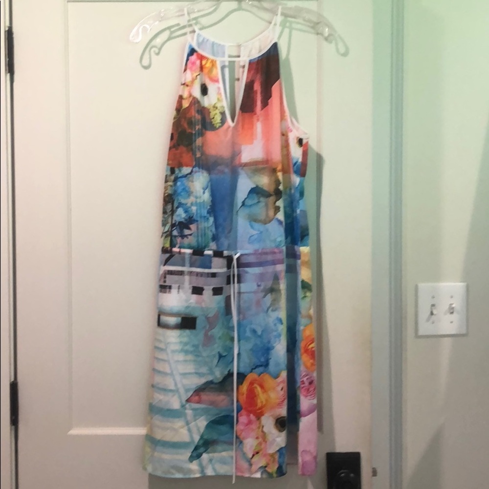 Clover Canyon Multicolor Tie Dress